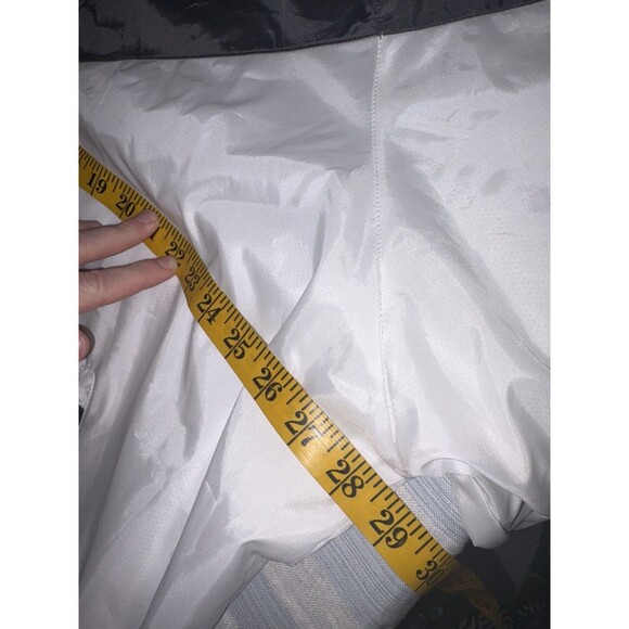 NYC St. John's University Red Storm Nike Jacket Basketball Windbreaker White XL - Picture 6 of 10